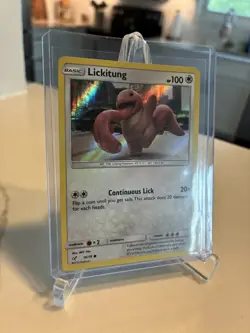Pokemon TCG Lickitung 16/18 Detective Pikachu Holo Common NM - Image 1