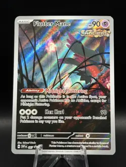 Pokemon TCG Temporal Forces Flutter Mane 097 Black Star Promo Full Art - Image 1