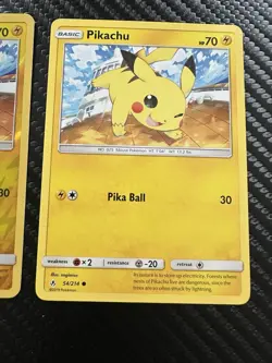 Pikachu 54/214 Common Unbroken Bonds Pokemon Reverse Holo NM - Image 4