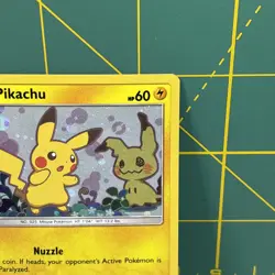 Pikachu Promo SM162 Team Up Blister Pokemon Card Excellent LP Sun & Moon Boxed - Image 5
