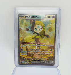 Pokemon TCG Meloetta ex 167/086 Sv: Black Bolt SIR Full Art Holo EN 200 HP - Image 1