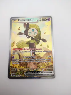 Pokemon TCG Meloetta ex 167/086 Sv: Black Bolt SIR Full Art Holo EN 200 HP - Image 2