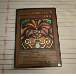 Konami Exodia the Forbidden One LOB-124 Ultra Rare Unlimited Effect Card - Image 1