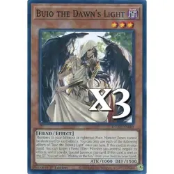 3X Buio the Dawn's Light DUAD-EN081 C Duelist's Advance NM 1st Ed YUGIOH - Image 1