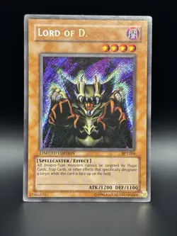 Konami Yu-Gi-Oh! Lord of D. BPT-004 2002 Collectors Tin Secret Rare Foil - Image 1
