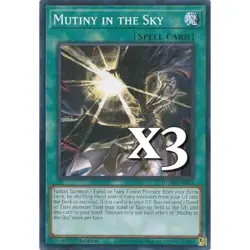 3X Mutiny in the Sky DUAD-EN083 C Duelist's Advance NM 1st Ed YUGIOH - Image 1