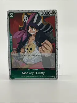 • Monkey.D.Luffy • ST16-005 Alt Art Welcome Pack Vol. 2 One Piece TCG NM - Image 1
