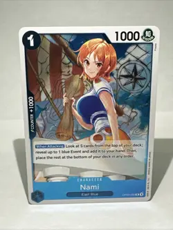 Nami (050) OP09-050 Emperors in the New World Foil One Piece Near Mint - Image 1