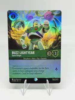 Buzz Lightyear Space Ranger 211/204 Epic Foil Wilds Unknown NM Disney Lorcana - Image 1