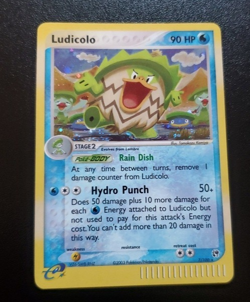 Ludicolo RARE HOLO MP 7/100 Pokemon 2003 Sandstorm E-READER - Image 1