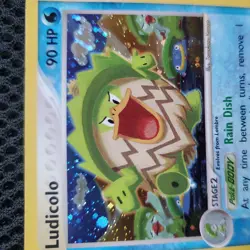 Ludicolo RARE HOLO MP 7/100 Pokemon 2003 Sandstorm E-READER - Image 2