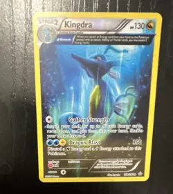 The Pokemon Company Kingdra 19/114 Steam Siege Holo Rare Stage 2 130HP Eng 2016 - Image 1