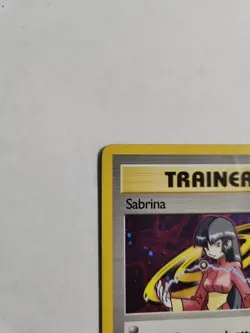 Sabrina Trainer 20/132 Holo 2000 Gym Challenge Unlimted Edition Pokemon Card - Image 2