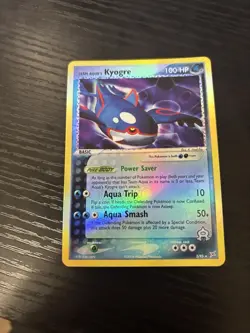 Nintendo Team Aqua's Kyogre 3/95 EX Team Magma vs Aqua Reverse Holo 2004 - Image 1