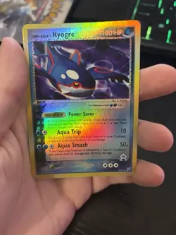 Nintendo Team Aqua's Kyogre 3/95 EX Team Magma vs Aqua Reverse Holo 2004 - Image 2