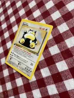 Pokemon TCG - Jungle : Snorlax (1st Edition) FIRST 027/064 LP RARE 1999 Wizards - Image 3