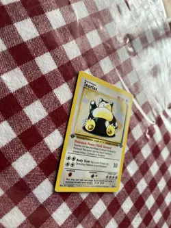 Pokemon TCG - Jungle : Snorlax (1st Edition) FIRST 027/064 LP RARE 1999 Wizards - Image 4