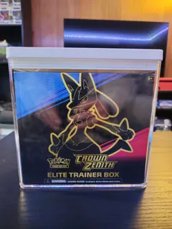 Pokemon TCG Crown Zenith Elite Trainer Box SEALED - Image 1