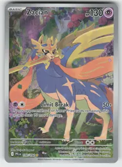 Zacian Illustration Rare ME02: Phantasmal Flames 100/094 Pokemon - Image 1