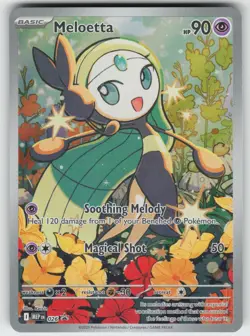 Meloetta Illustration Rare ME: Mega Evolution Promo 026 Pokemon - Image 1