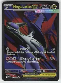 Mega Latias ex Ultra Rare ME01: Mega Evolution 163/132 Pokemon - Image 1