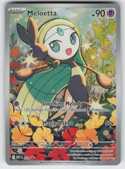Meloetta Illustration Rare ME: Mega Evolution Promo 026 Pokemon - Image 1