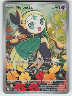 Meloetta Illustration Rare ME: Mega Evolution Promo 026 Pokemon - Image 1