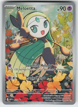 Meloetta Illustration Rare ME: Mega Evolution Promo 026 Pokemon - Image 1