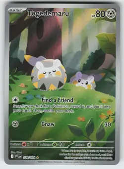 Togedemaru Illustration Rare ME02: Phantasmal Flames 104/094 Pokemon - Image 1