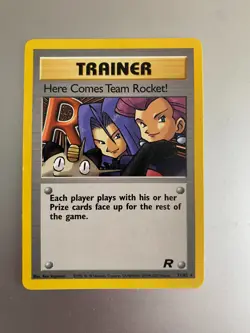Here Comes Team Rocket! 71/82 Team Rocket Expansion Set Rare NM - Image 1