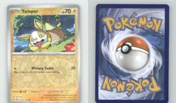 YAMPER 058/162 COMMON TEMPORAL FORCES POKEMON REVERSE HOLO NEAR MINT - Image 1