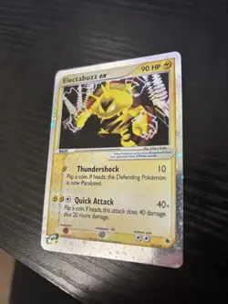 Electabuzz ex Ruby & Sapphire Holo EX Pokemon TCG 90 HP Ultra Rare EN 97/109 - Image 2