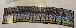 Pokemon Rayquaza V 100/159 Crown Zenith Pack Fresh Jumbo 17 Cards - Image 1