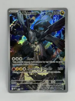 N's Zekrom 031 Pokemon ME: Mega Evolution Black Star Promo NM - Image 1