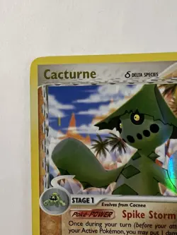 Pokemon TCG Cacturne 15/100 EX Crystal Guardians Reverse Holo Stamped - Image 2