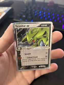 Pokemon TCG Tyranitar ex 017/017 POP Series 1 Promo Holo Ultra Rare EN - Image 4
