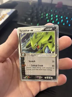 Pokemon TCG Tyranitar ex 017/017 POP Series 1 Promo Holo Ultra Rare EN - Image 5