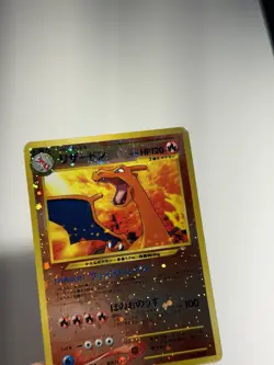 Charizard Japanese Pokemon Neo Premium File 2 Holo Promo SWIRL No. 006 HP - Image 2