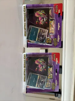 Pokemon Ascended Heroes Tech Sticker Collection Set of 2 Gastly / Gengar In Hand - Image 1