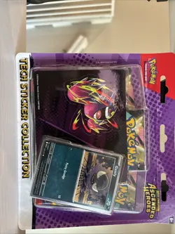 Pokemon Ascended Heroes Tech Sticker Collection Set of 2 Gastly / Gengar In Hand - Image 2