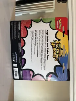 Pokemon Ascended Heroes Tech Sticker Collection Set of 2 Gastly / Gengar In Hand - Image 5