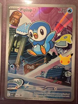 Pokemon TCG First Partner Illustration Collection Series 1 Gen 4 Sinnoh Starters - Image 4