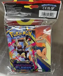 Pokemon TCG Phantasmal Flames Portfolio + Booster Pack New Sealed - Image 2