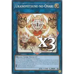 3X Ukanomitsune-no-Onari DUAD-EN051 C Duelist's Advance NM 1st Ed YUGIOH - Image 1
