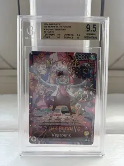 One Piece Vegapunk (OP07-097) (V.2) OP07 Alternate Art Englisch BGS 9.5 - Image 1