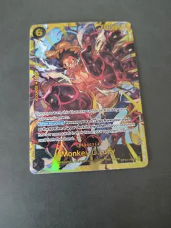 One Piece Monkey D Luffy OP10-118 Secret Rare Royal Blood Mint NM Condition - Image 5
