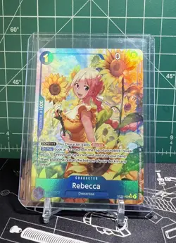 One Piece TCG: OP15-053 SR⭐ Rebecca Adventure on Kami’s Island NM ENG FOIL - Image 1
