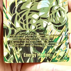 Broly E-103 Energy Marker Card Dragon Ball Fusion World Championship 2025 Finals - Image 3
