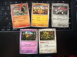 Shinji Kanda Pokemon TCG Card Artist Lot (5) Various Sets Unique Art NM - Image 1