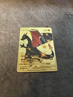 Pokemon Charizard V Secret Rare Full Art Foil Card 079/073 Shiny Star V - Image 1